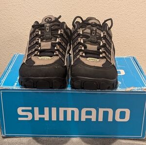 NIB! SHIMANO SH-MT31 MOUNTAIN BIKE SHOES (Black/Brown, Size 36